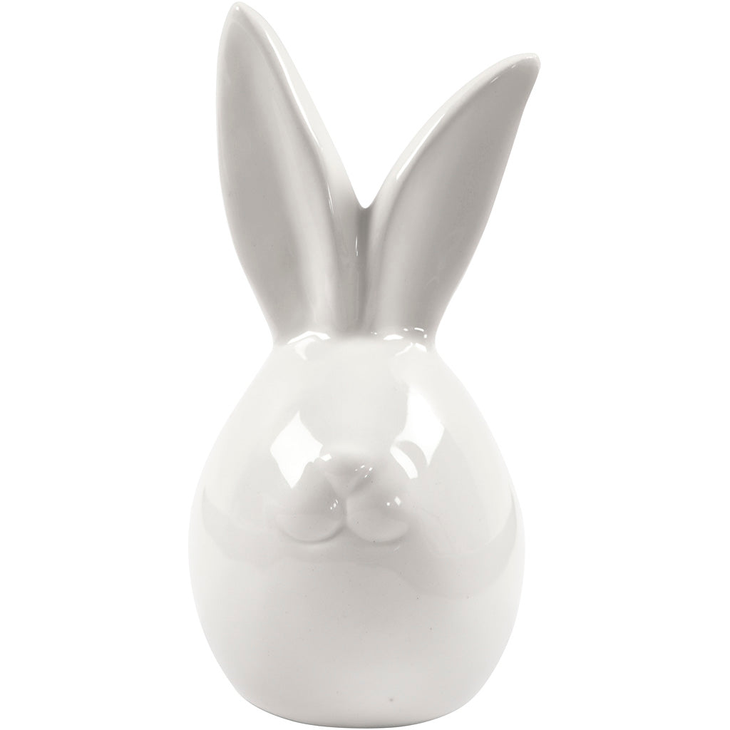 Lapin Creativ company, h : 11,4 cm, d 5,5 cm, blanc, 12 pièces 1 boîte