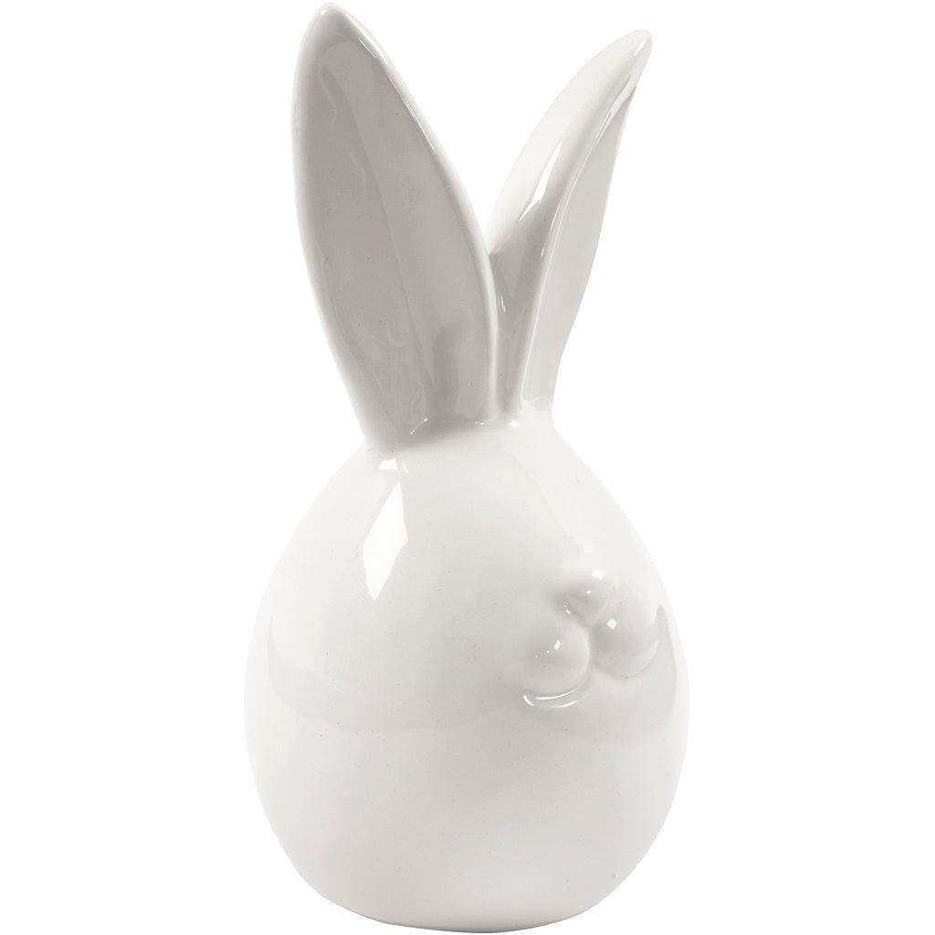 Lapin Creativ company, h : 11,4 cm, d 5,5 cm, blanc, 12 pièces 1 boîte