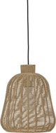 Bloomingville creative collection - lampe suspendue felizia - beige - papier