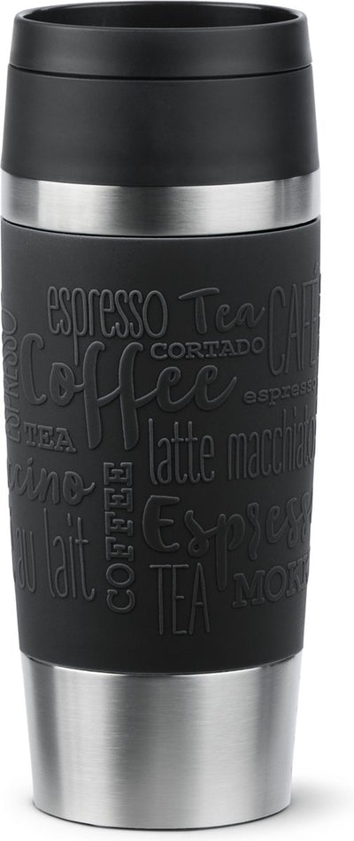 Tefal travel mug classic - bouteille thermos - 0,36l - noir - compact - étanche - adapté au café
