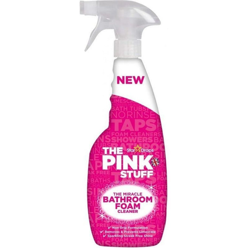 The Pink Stuff nettoyant moussant pour salle de bain en spray 750 ml