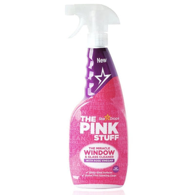 Le nettoyant pour vitres Pink Stuff, spray 750 ml