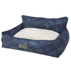 Scruffs Tramps Scruffs Tramps Dog Bank Kensington Taille L 90x70 cm Marine Bleu
