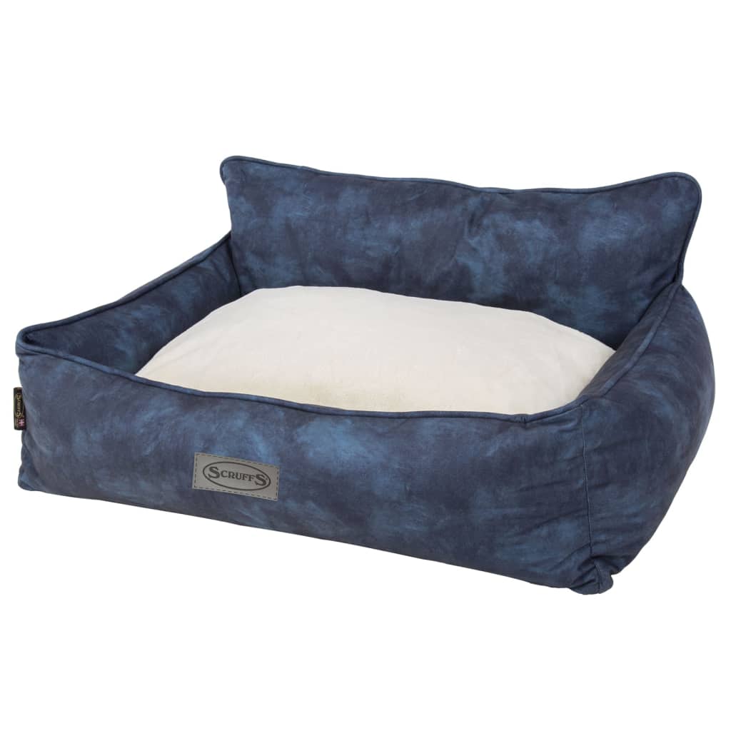 Scruffs Tramps Scruffs Tramps Dog Bank Kensington Taille L 90x70 cm Marine Bleu