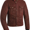 Veste oxford holwell 1.0 cire de coton rouge m