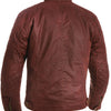 Veste oxford holwell 1.0 cire de coton rouge m