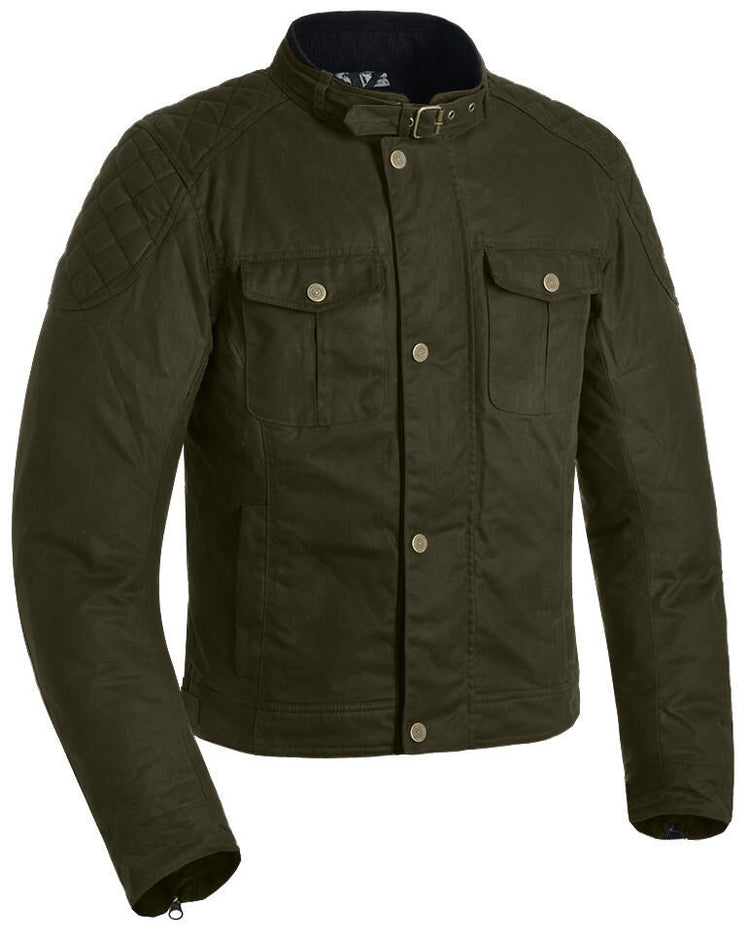 Veste oxford holwell 1.0 cire de coton vert 3xl