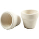 Pot de fleur Creativ company, h : 4,6 cm, d 5,2 cm, blanc, 6 pièces 1 boîte