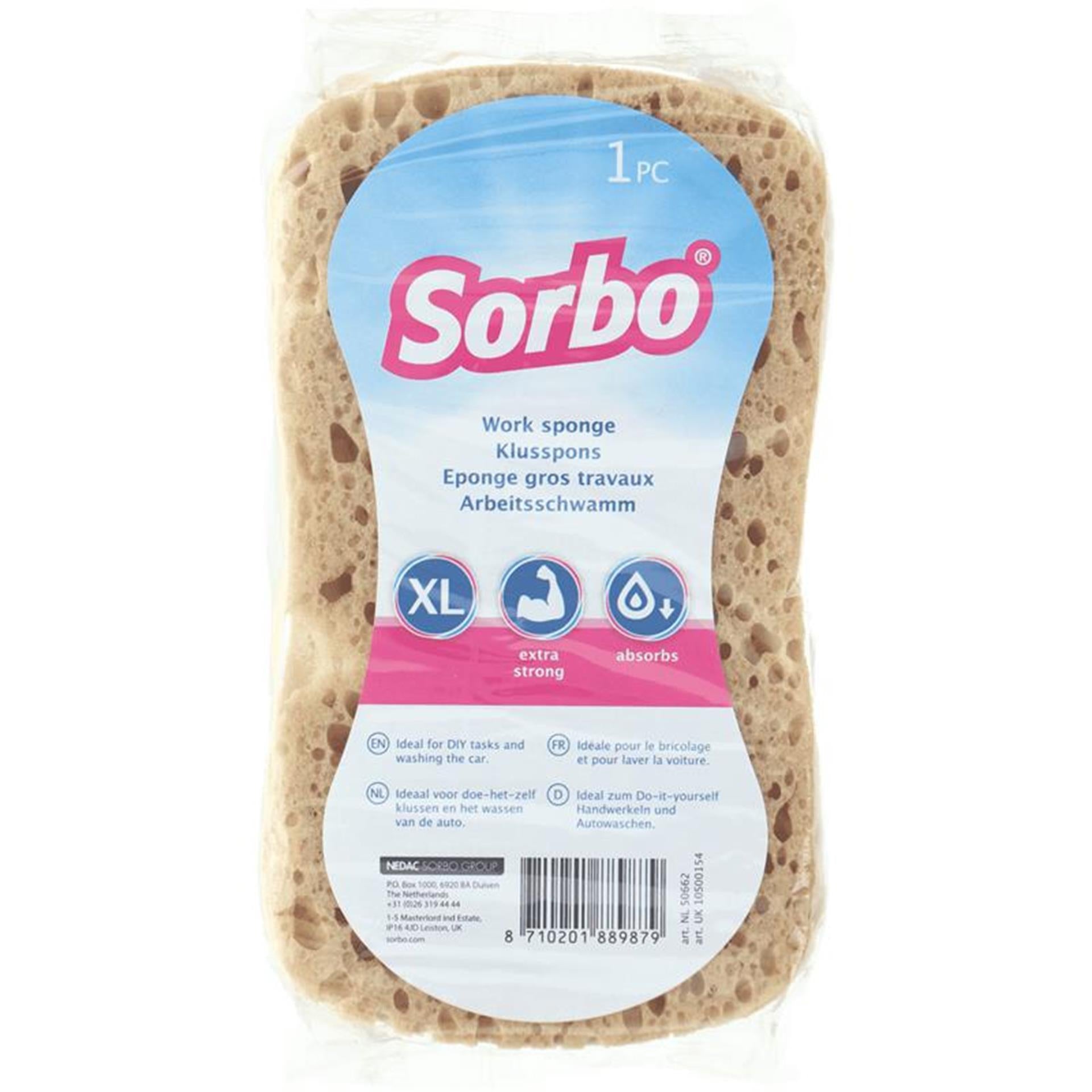 Sorbo éponge de travail viscose xl
