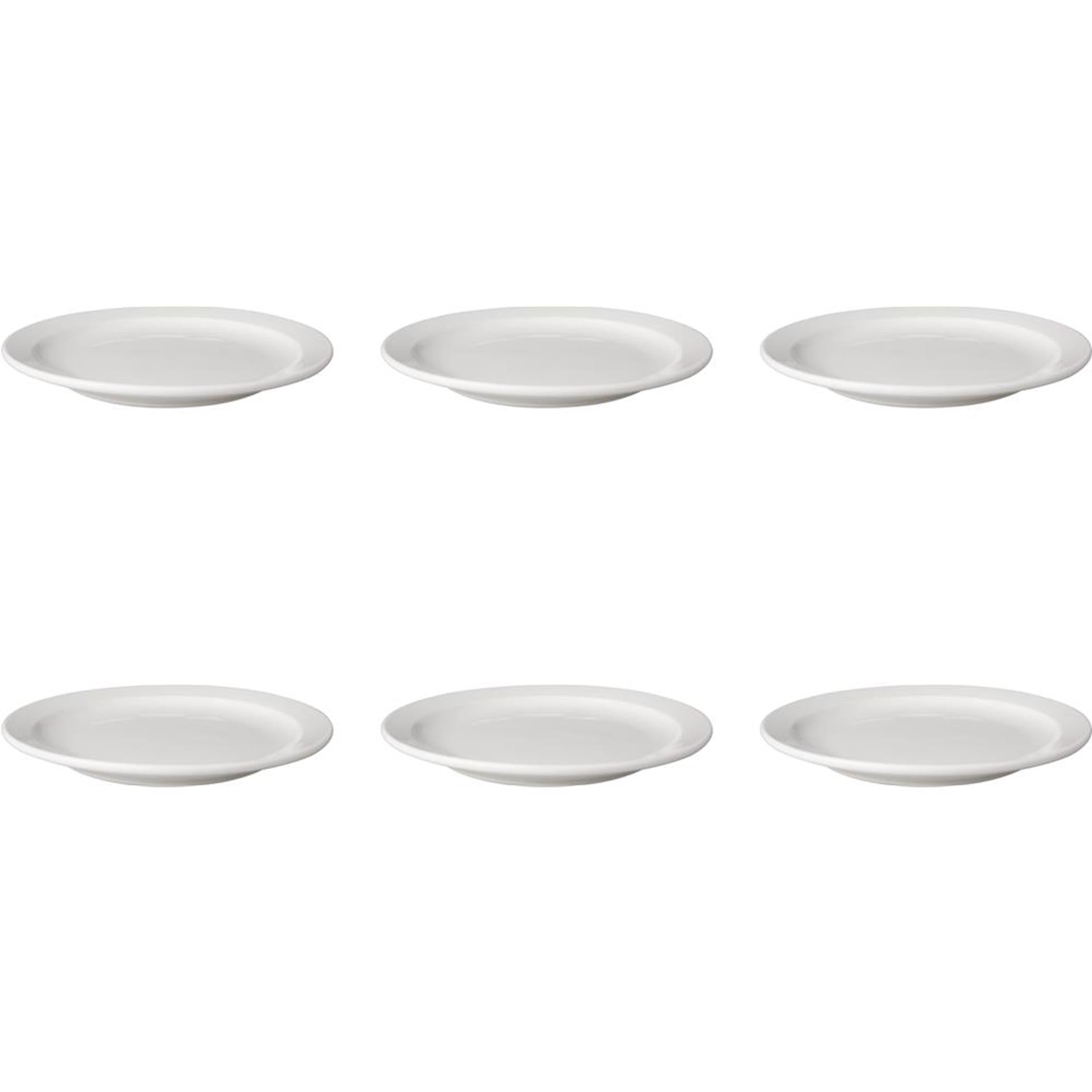 Mammoet budgetline assiette plate 21cm 6 pièces