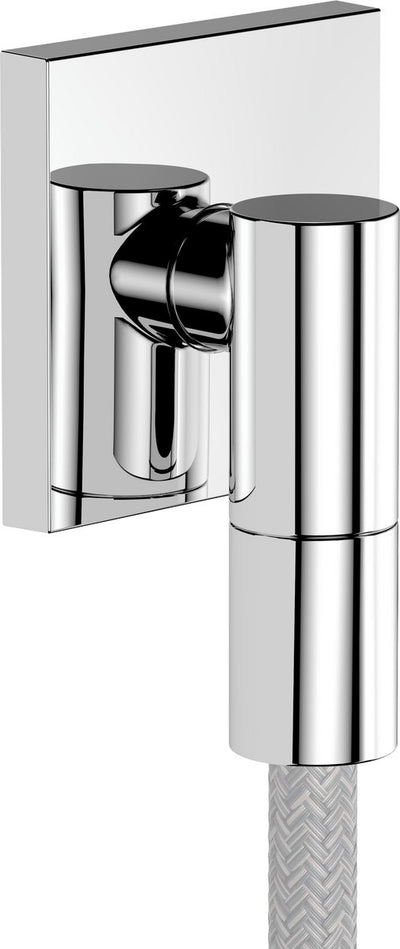 Hansgrohe fixfit fine e coude de raccordement mural sans clapet anti-retour chromé