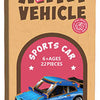 Kit de construction en bois Voiture de sport 3D