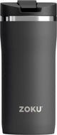 Tasse thermos Zoku, 355 ml, polypropylène en acier inoxydable, sans BPA, noir