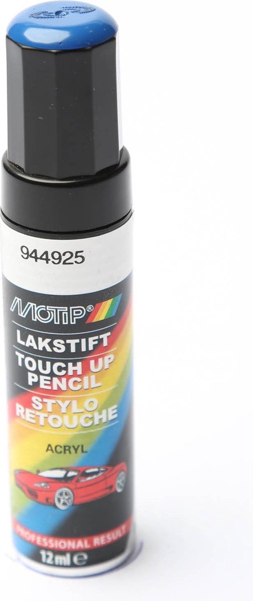 Motip 944925 - stylo peinture automobile - bleu - 12 ml