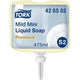 Savon liquide pour les mains Tork S2 Premium Mild Mini 475 ml blanc
