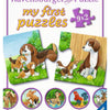 Ravensburger Animal Families on the Farm, 9x2st.