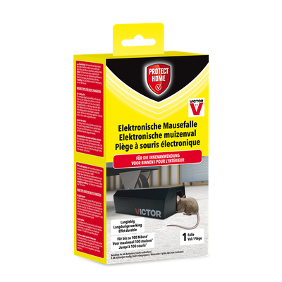 Pro-tect 1076861 - piège à souris électronique 1ère protection maison | 1 pièce