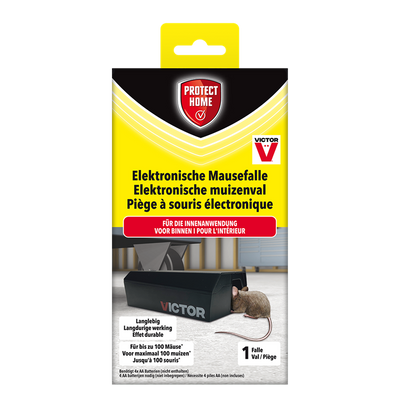 Pro-tect 1076861 - piège à souris électronique 1ère protection maison | 1 pièce