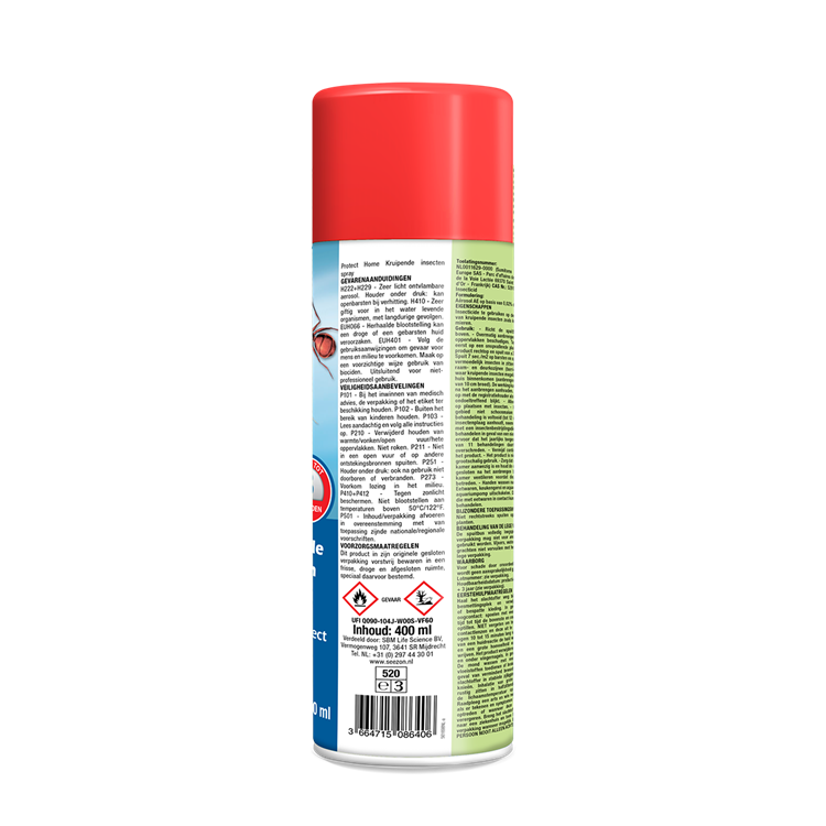 Pro-tect 1076860 - spray insectes rampants 400mlprotect home | 2 pièces
