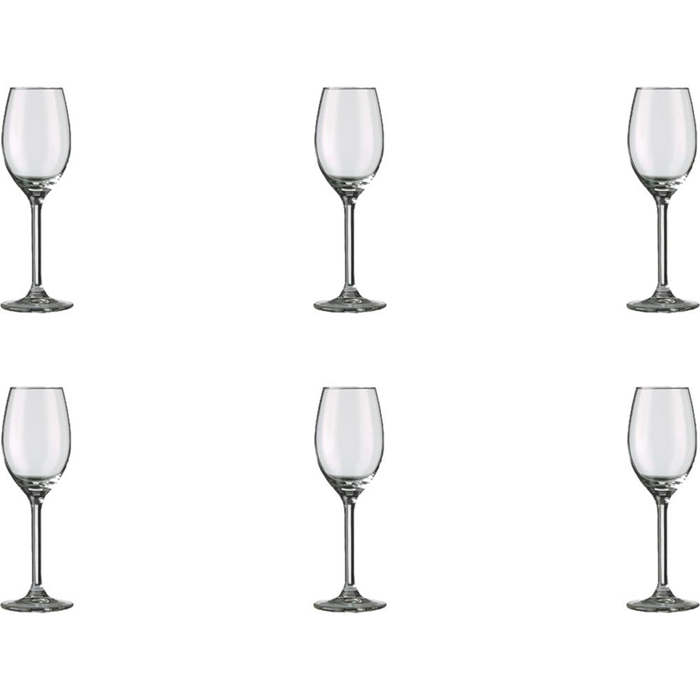 Royal leerdam l'esprit verre à porto 14cl 6 pcs