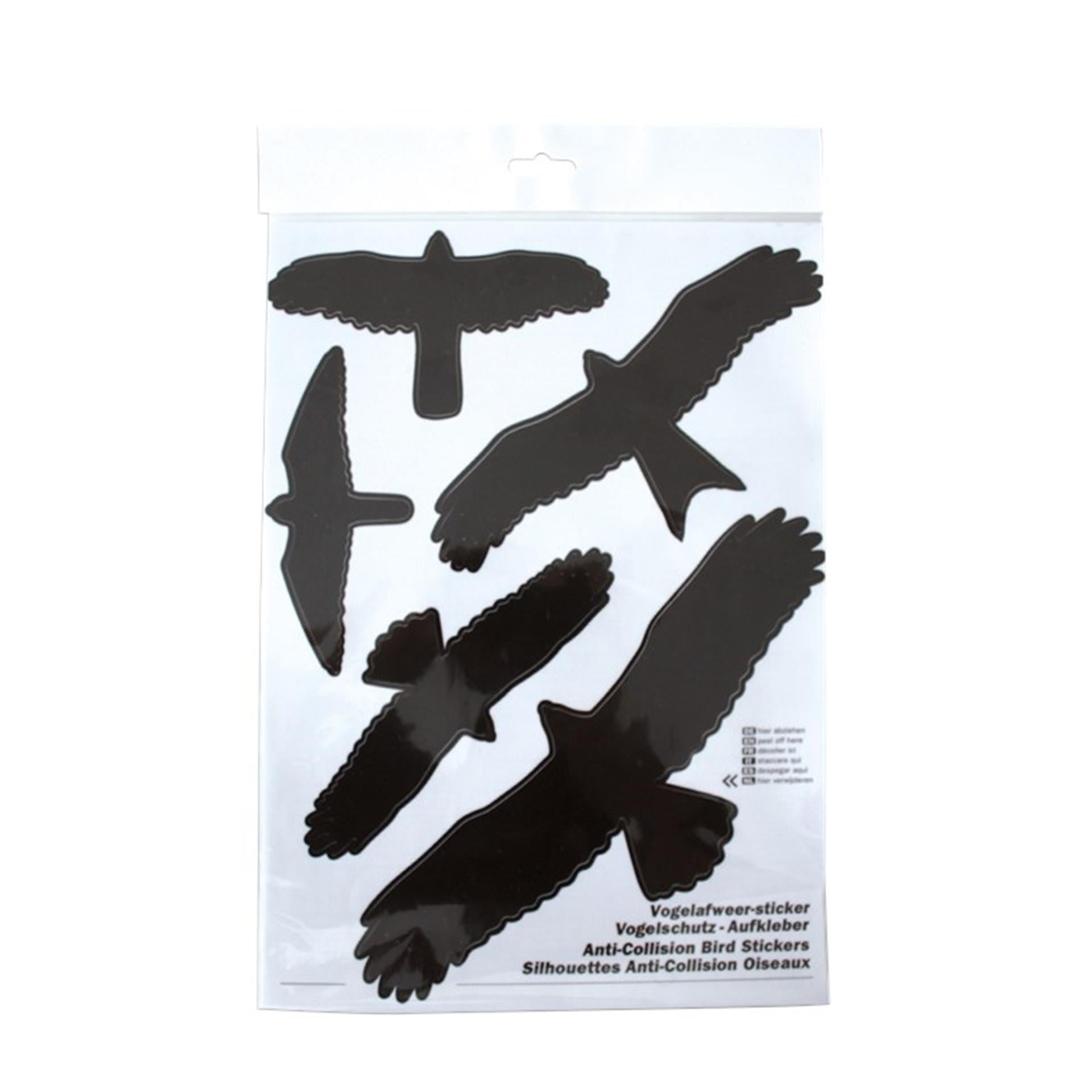 Autocollants de défense des oiseaux Bsi 5 pièces 14-27cm