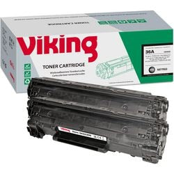 Cartouche de toner viking hp cb436a noir