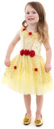 Petites aventures – robe de soirée beauté jaune – taille l (110-122)
