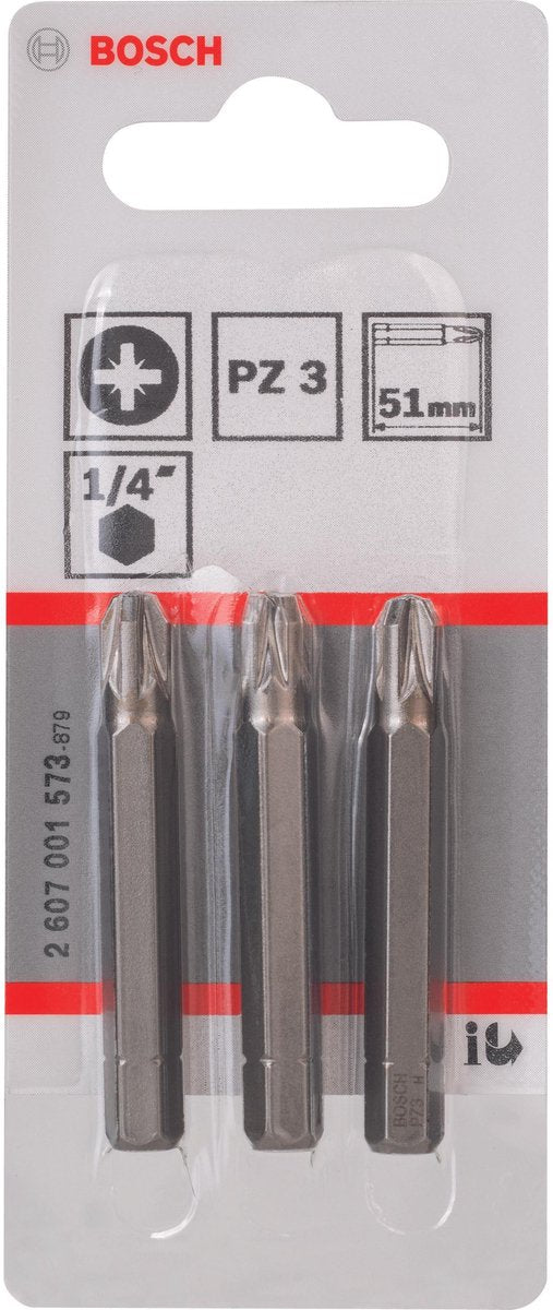 Bosch - xh-tors pz3 51mm - 3 pièces