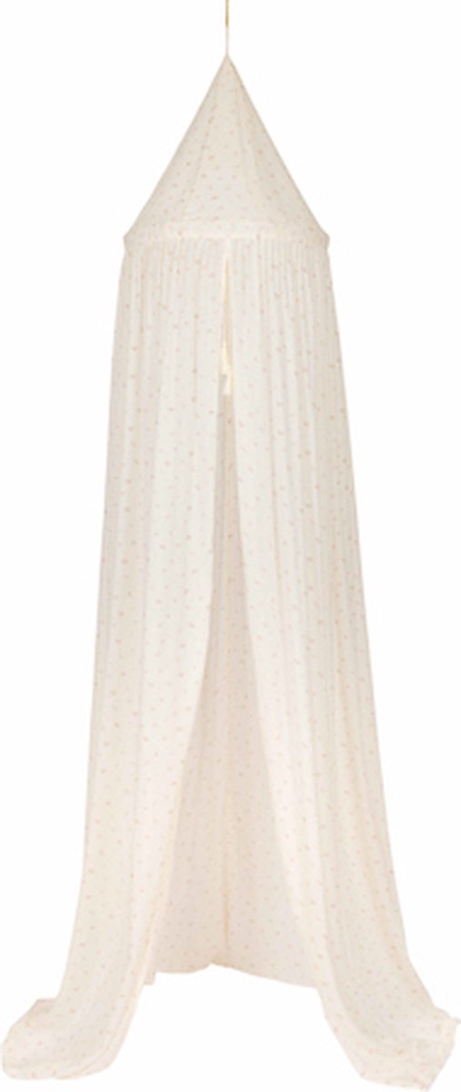 Petite moustiquaire hollandaise - taille - moustiquaire pour chambre d'enfant filles - blanc - fleur de jardin féerique