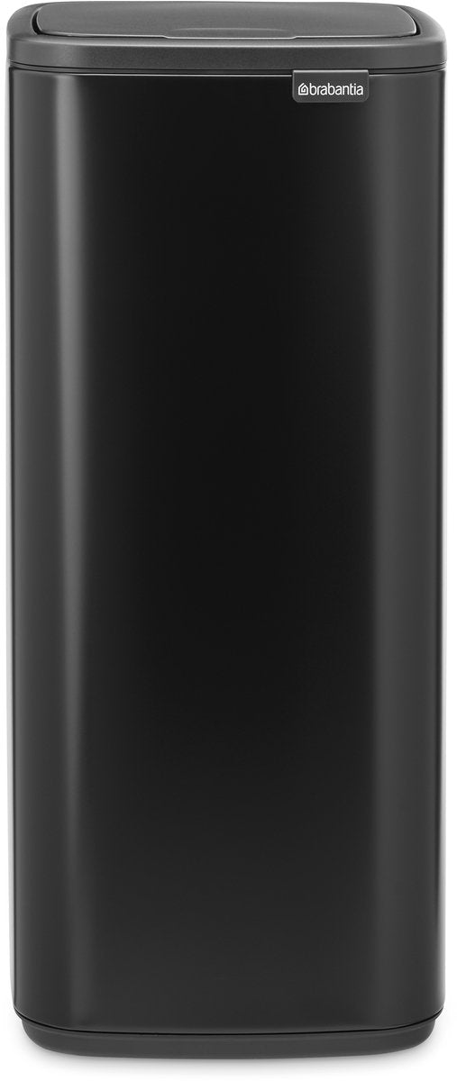 Poubelle Brabantia bo touch bin - 30 litres - noir mat