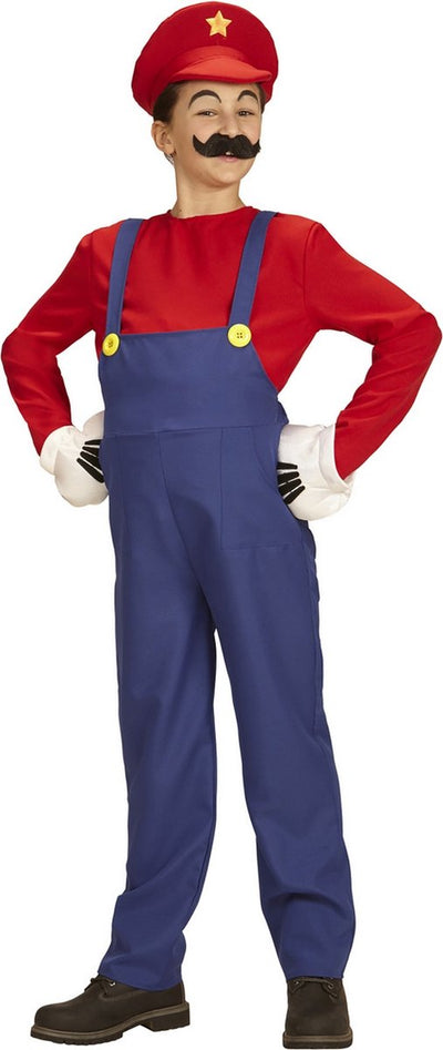 Salopette Finidi Mario le plombier pour enfant