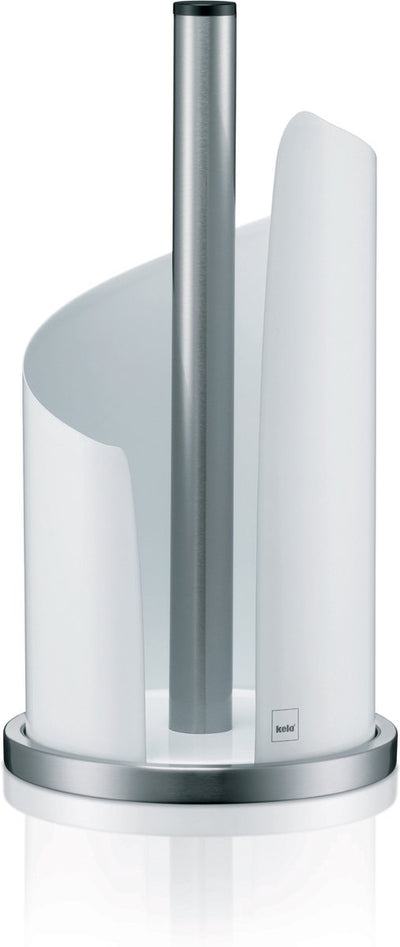 Kela Porte-rouleau de cuisine blanc - | Stella