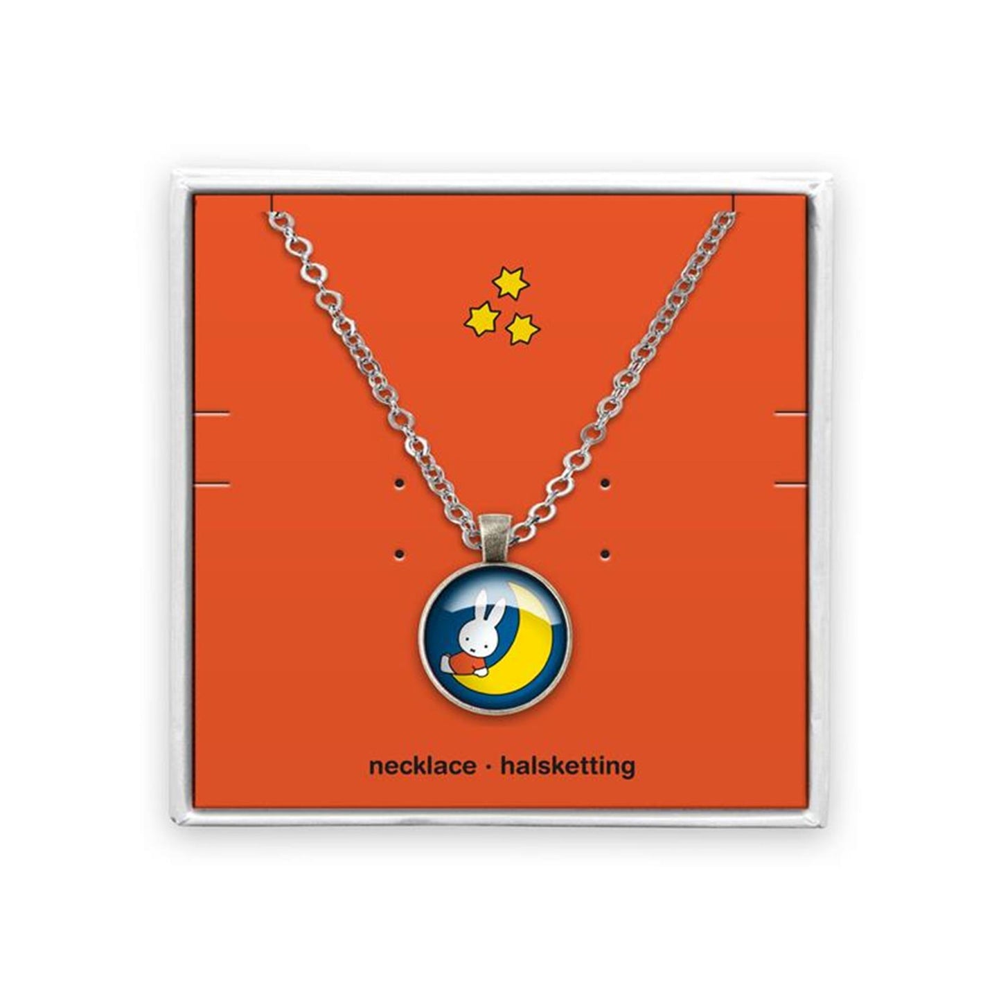 Collier Miffy sur la lune