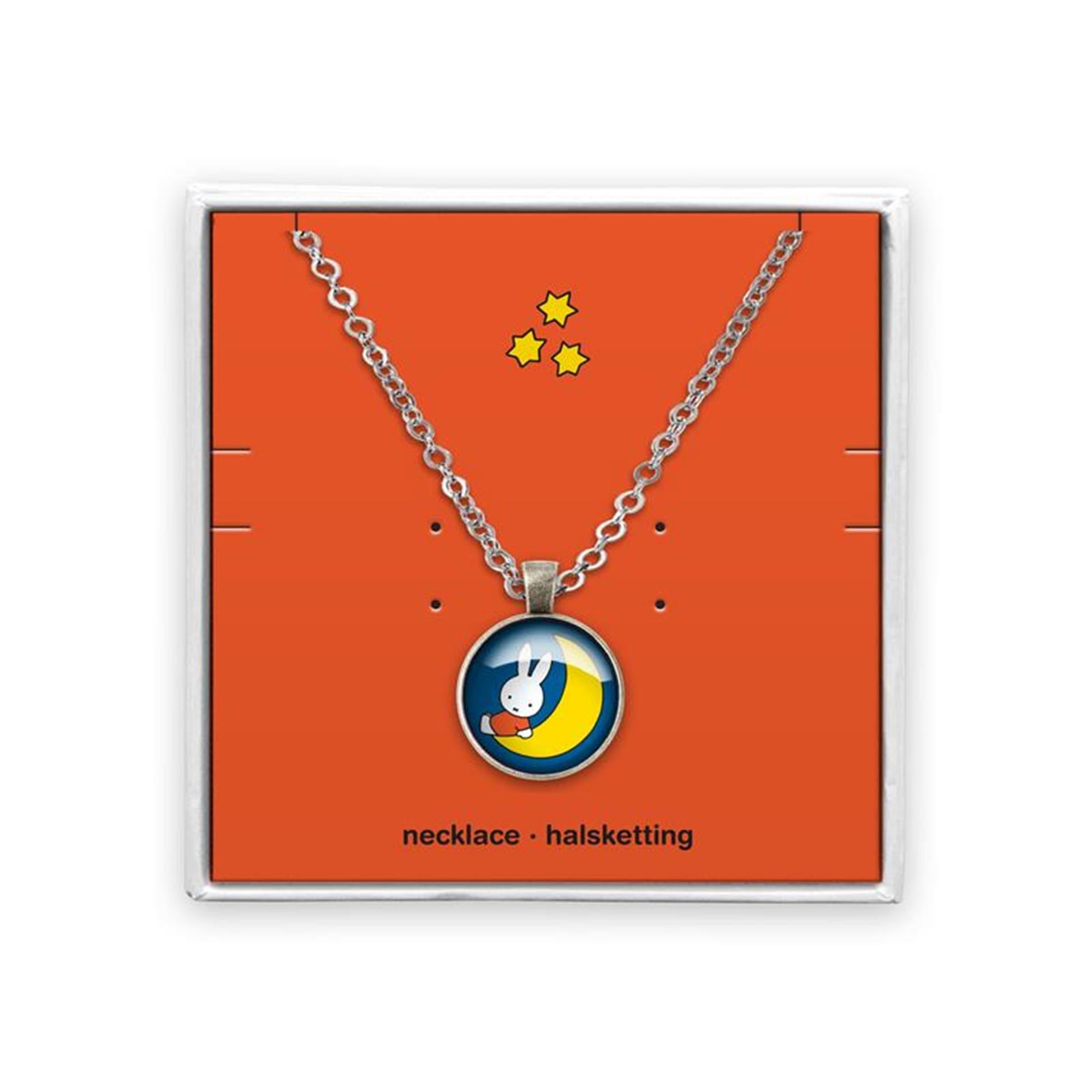 Collier Miffy sur la lune