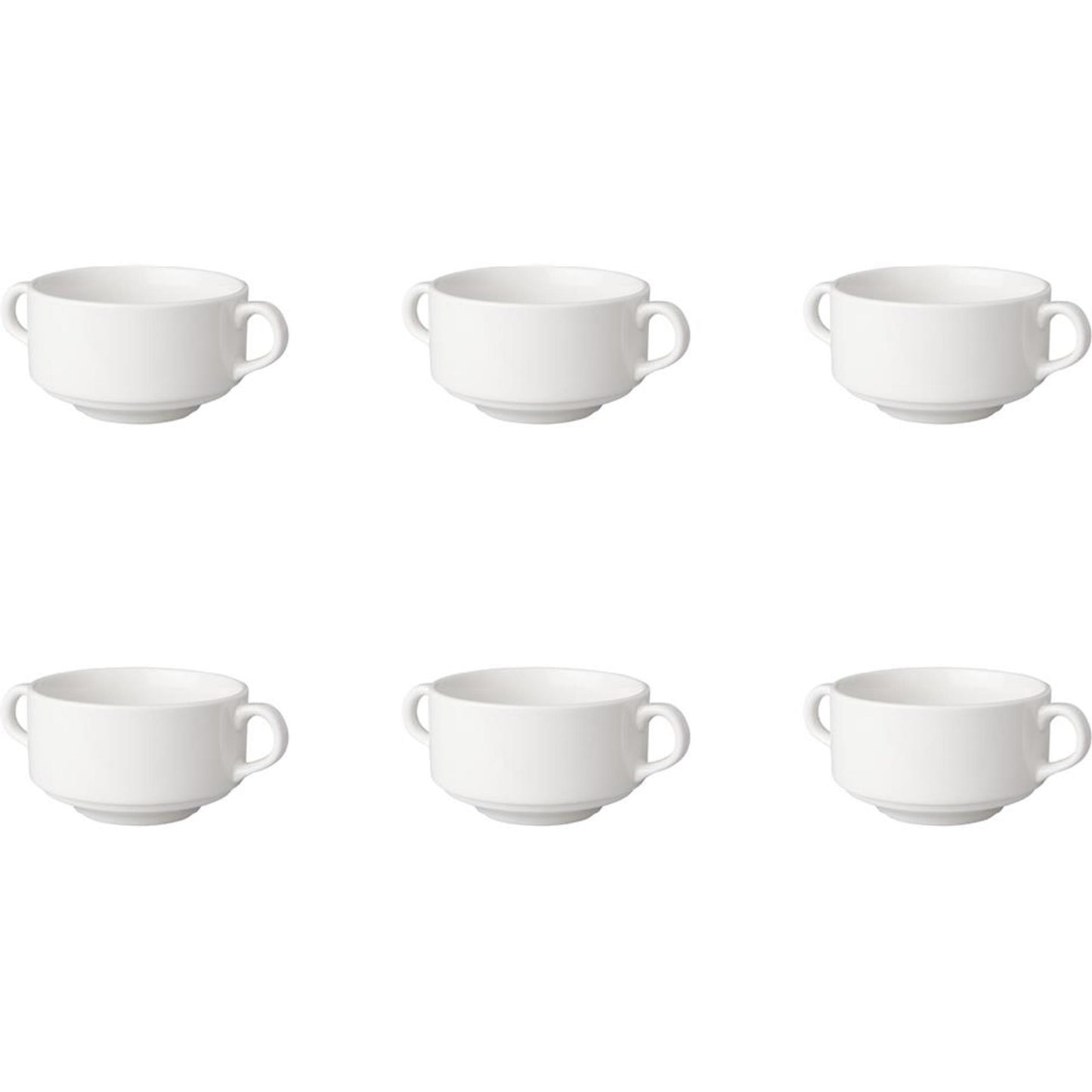 Mammoet budgetline tasse à soupe 6 pièces