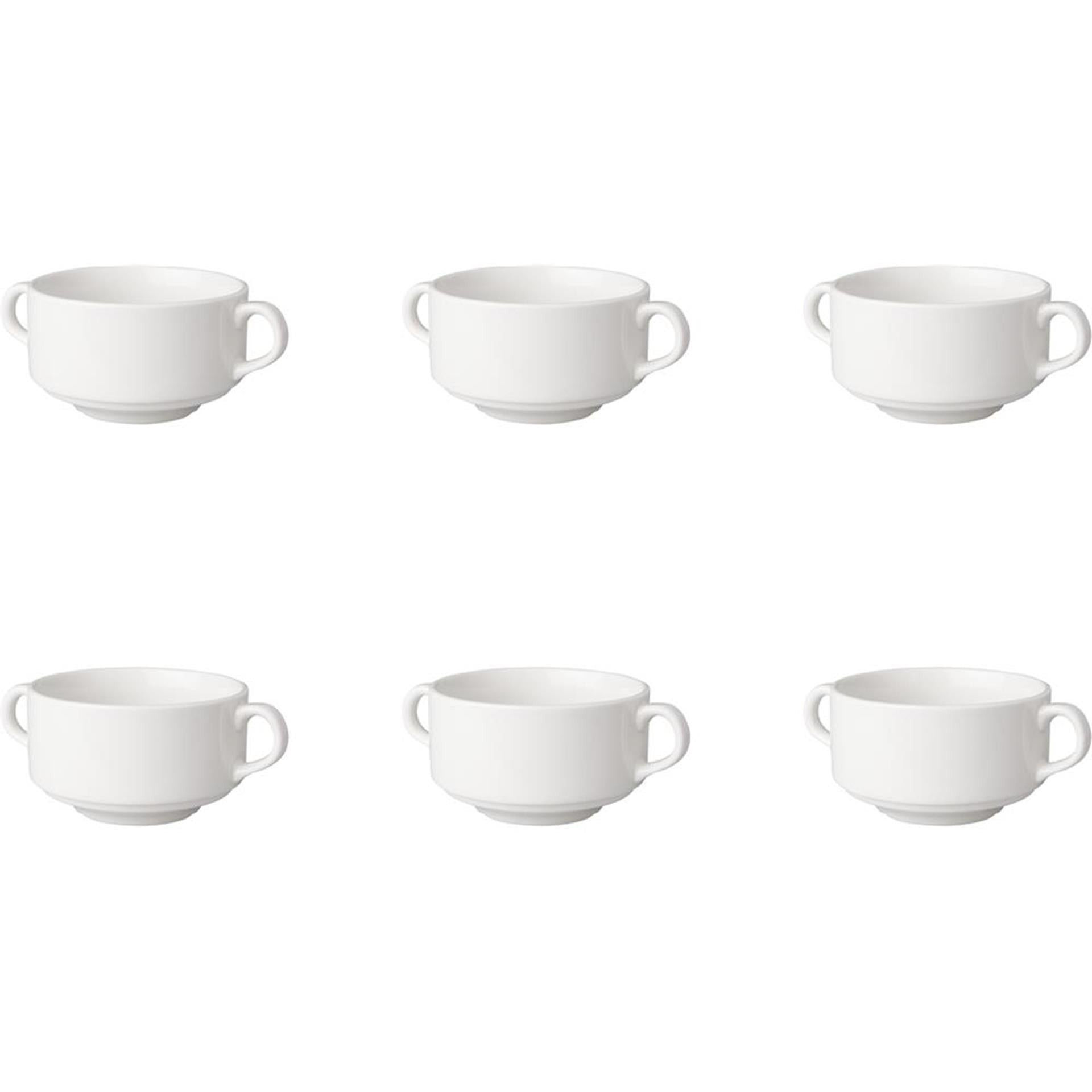 Mammoet budgetline tasse à soupe 6 pièces