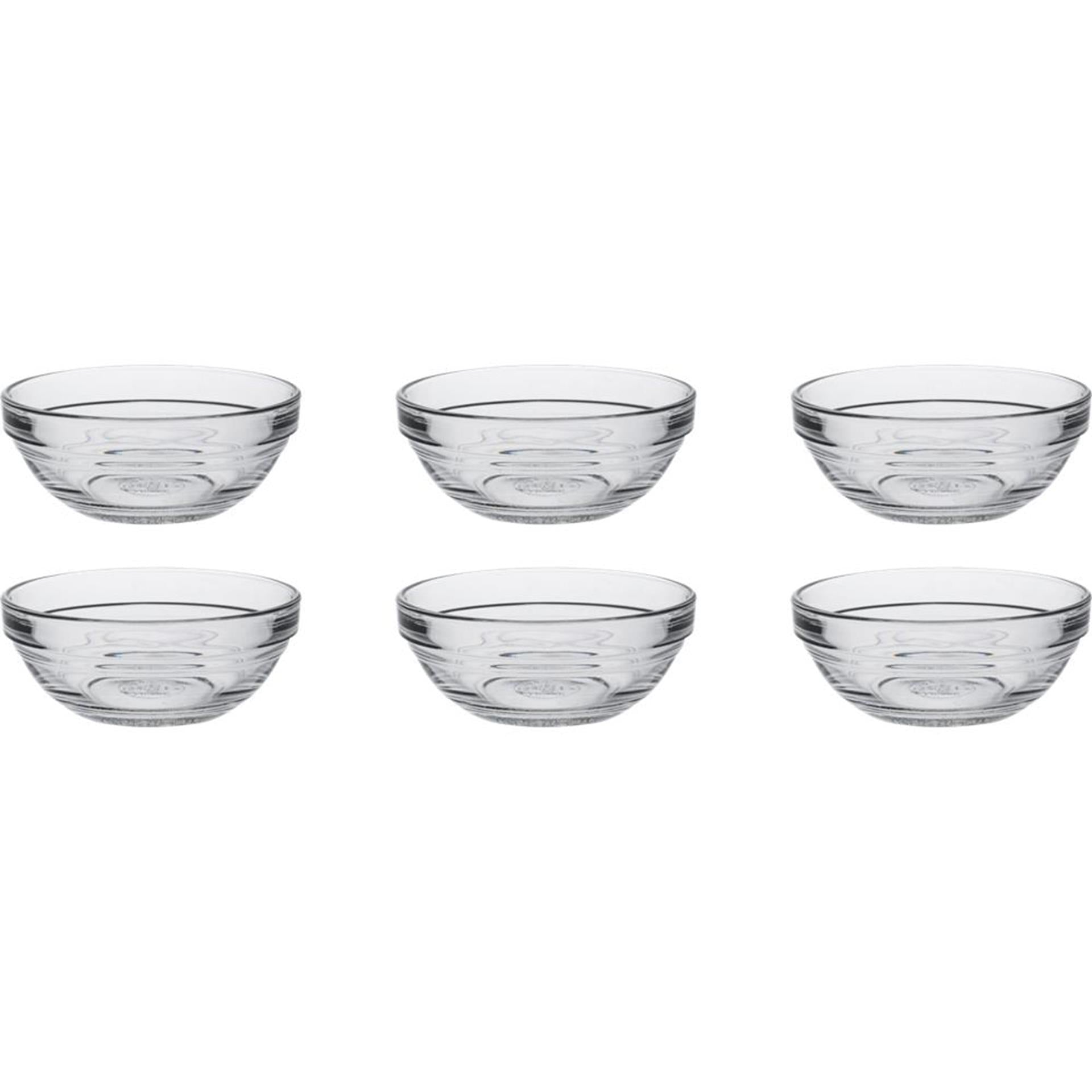 Duralex bol lys empilable 9cm de 6 pcs