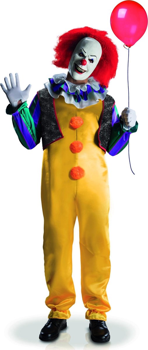 Vegaoo costume de clown terror it™ de luxe pour adultes - déguisements - m l