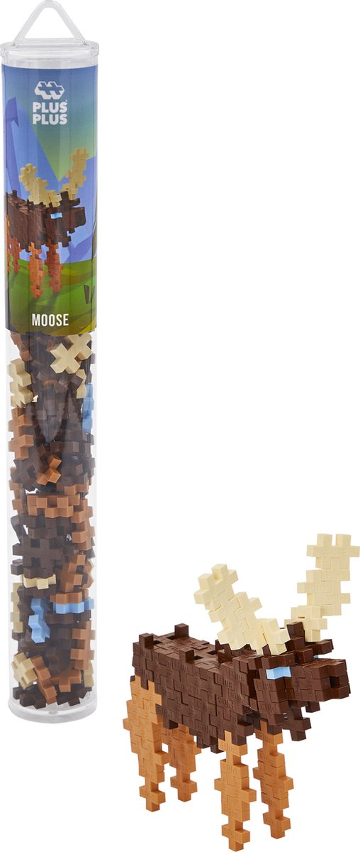 Plus plus tube wapiti plus-plus : 100 pièces (4288)