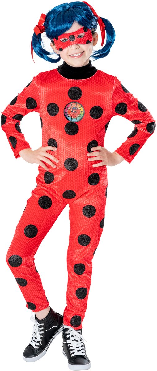 Rubis - coccinelle miraculeuse deluxe avec perruque (3-4 ans)