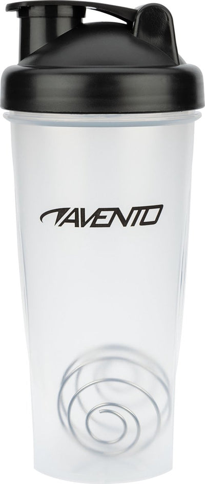 Tasse à shake Avento - 0,6 litre - noir transparent - 0,60 l - avec tamis