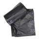 1054872 - sac poubelle 60l, noir LDPE 20 pièces par rouleau | 15 pièces