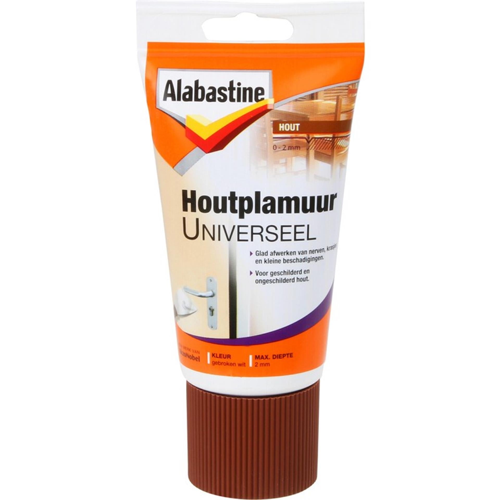 Mastic à bois alabastine universel 250gr