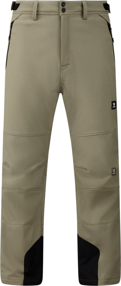 Pantalon de neige softshell homme Brunotti huygens | vert sombre