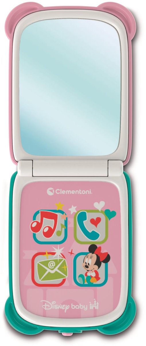 Clementoni Baby Disney Minnie Mouse Téléphone pliant