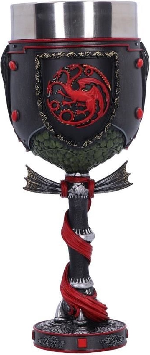 Nemesis now - maison du dragon - tasse démon targaryen 19,5 cm