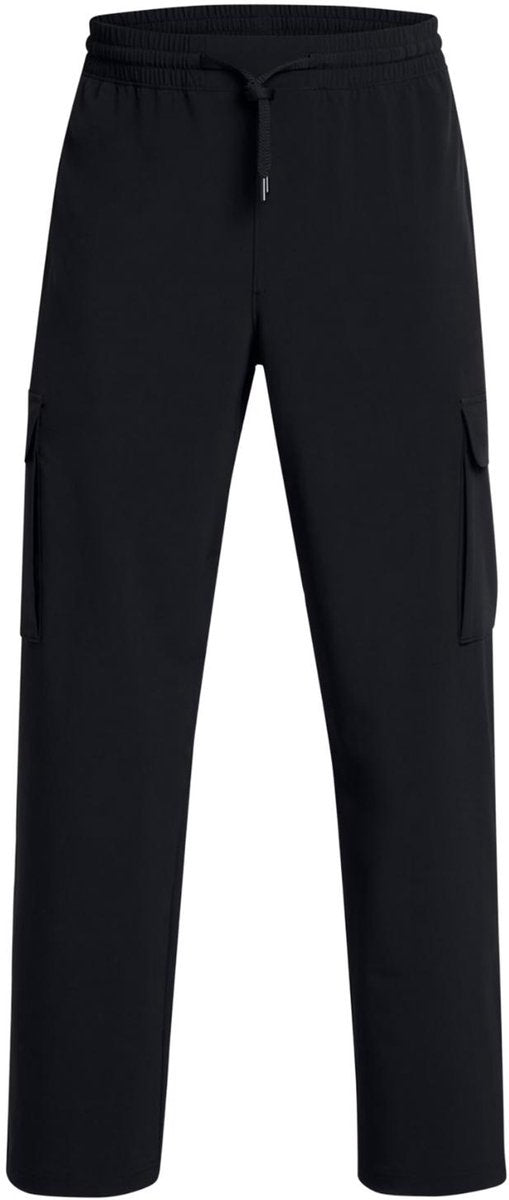 Under Armour UA Vibe tissé Cargo Pants-BLK Pantalon de sport pour hommes - Noir - Blanc