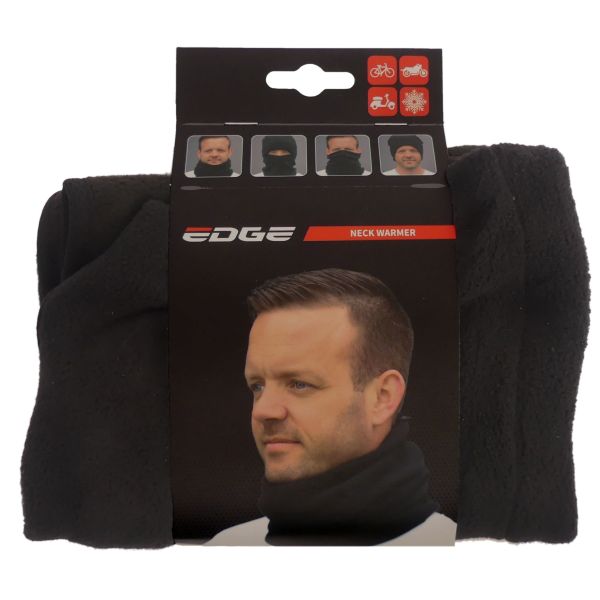 Cache-cou multifonctionnel Edge - polyester - noir
