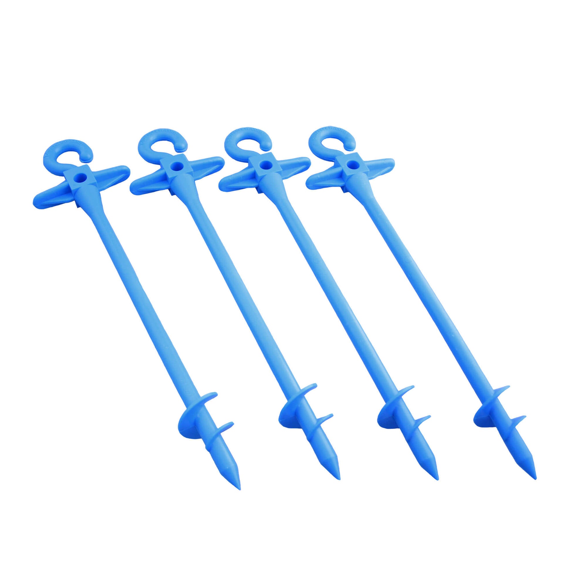 Ancrages de sol en plastique Bluescrew petits - lot de 4