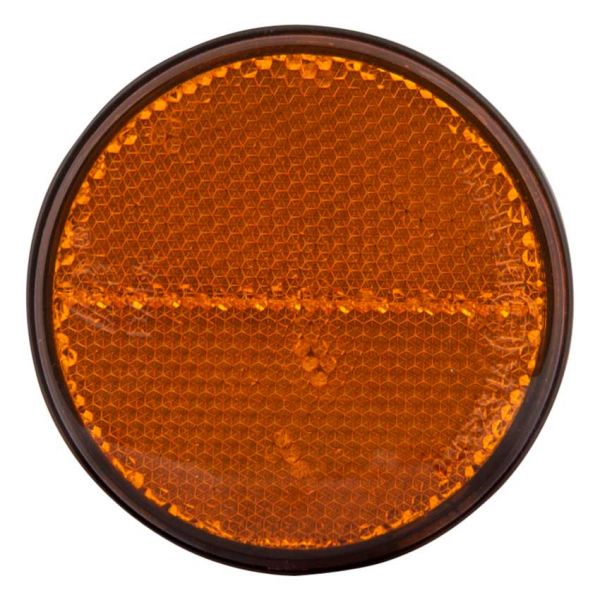 Réflecteur autour de 70 mm. tranche d'orange